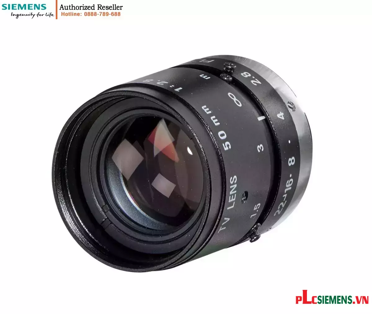 Ống Kính Mini 12mm F1.4 Khẩu Độ & Focus Điều Chỉnh6GF9001-1BL01