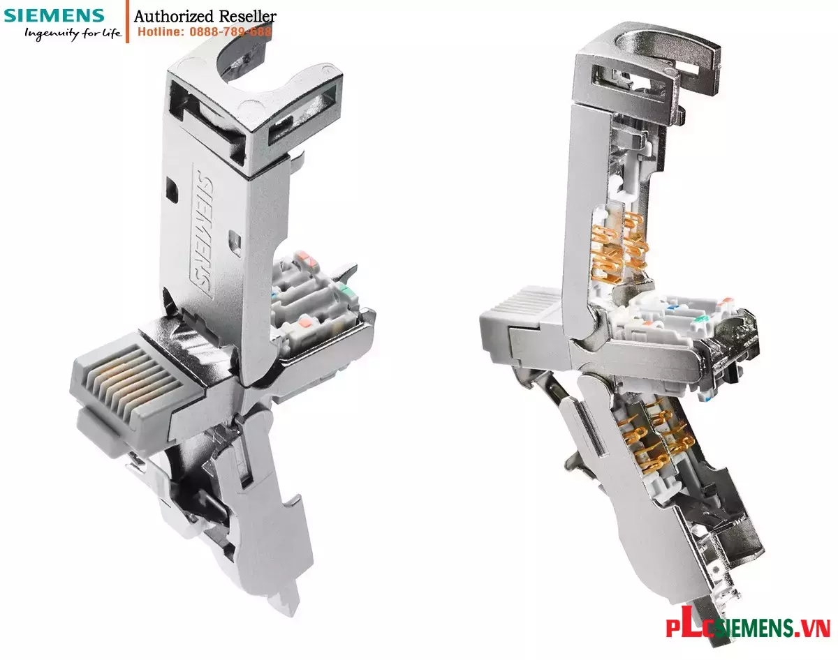 Đầu Cáp RJ6A Công Nghiệp 10Gbps Chống Nhiễu