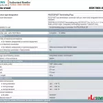 Đầu Cắm Terminator 6GK1905-0DA00 PROFIBUS ECOFAST Đồng