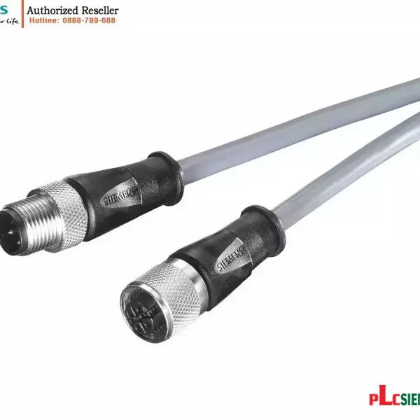 Cáp Kết Nối Nguồn 6XV1801-5DH15 M12 A-Code 4 Cực 1.5m Cho ET 200