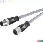 Cáp Kết Nối Nguồn M12 L-Coded 4-Pole 1.0m