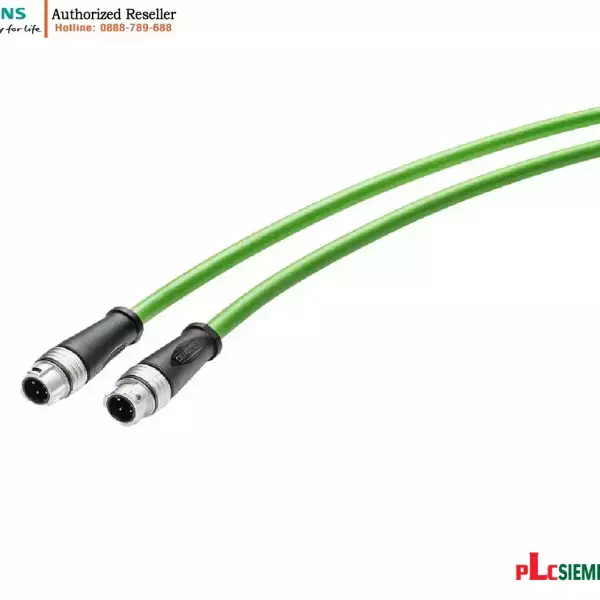 Dây Cáp Kết Nối IE 6XV1871-8AE50 M12 Push-Pull 0.5m Cho ET200SP
