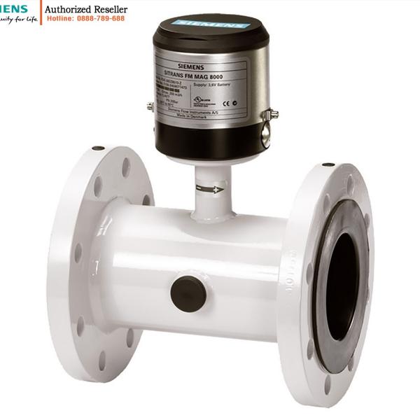 Đồng hồ đo lưu lượng điện từ dùng pin SITRANS FM MAG 8000 CT 7ME6820-2YC06-1AB0