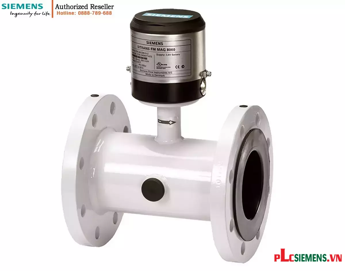 Đồng hồ đo lưu lượng điện từ chạy pin SITRANS FM MAG 8000 CT