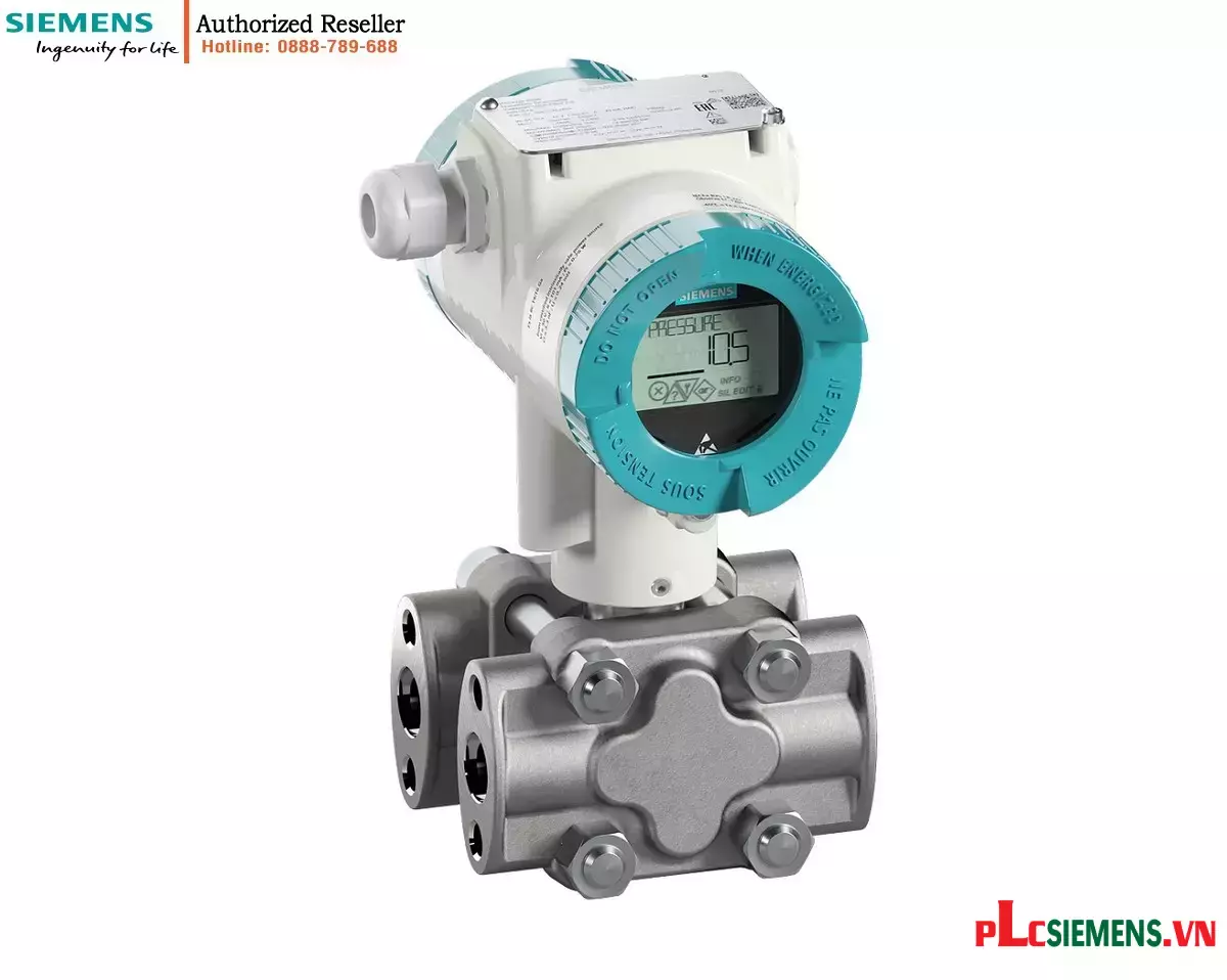 Cảm Biến Áp Suất Chênh Lệch SITRANS P320 HART 4-20mA, Chống Nổ, Màn Hình Hiển Thị