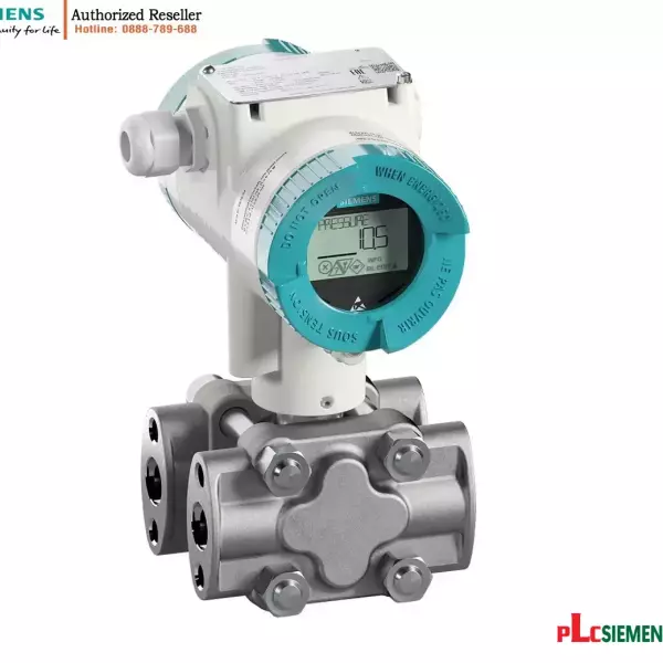 Cảm biến áp suất chênh lệch và lưu lượng Siemens HART PN160 chống nổ, màn hình hiển thị