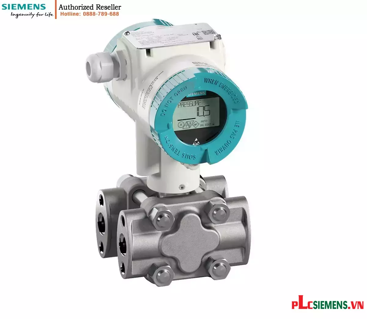 Cảm Biến Áp Suất Chênh Lệch & Lưu Lượng Siemens SITRANS P320 HART 4-20mA