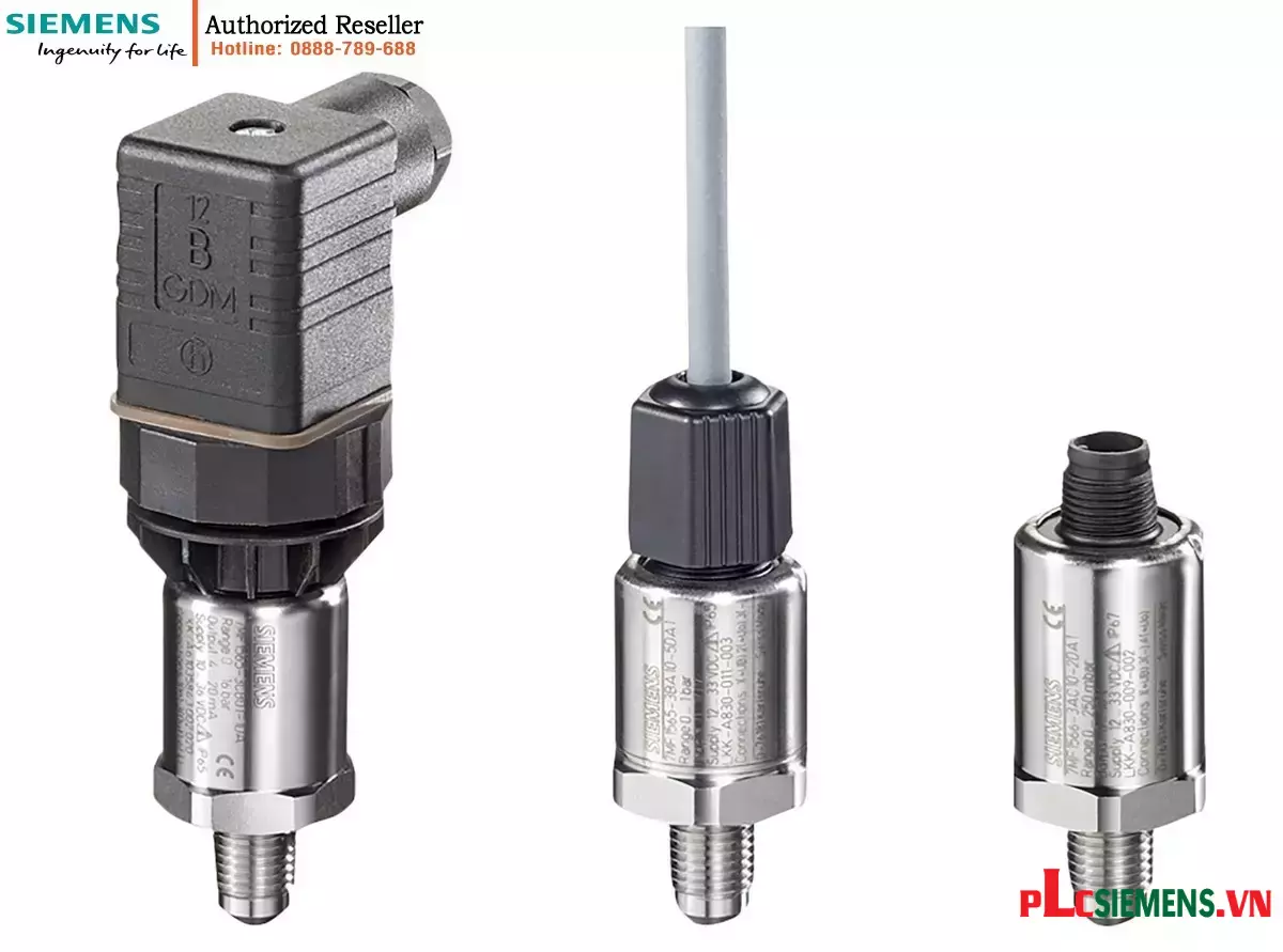 Cảm biến áp suất thấp Siemens 7MF1566-3AB00-1AA1 | Đo 0-160 mbar | Tín hiệu 4-20mA 