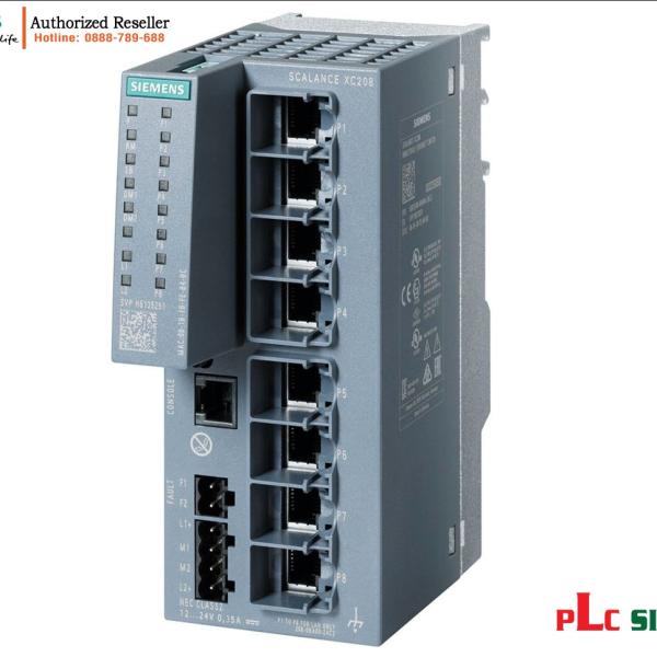 6GK1950-0BB12 - Bộ Trainer SCALANCE XC-208 Công Nghệ Switch