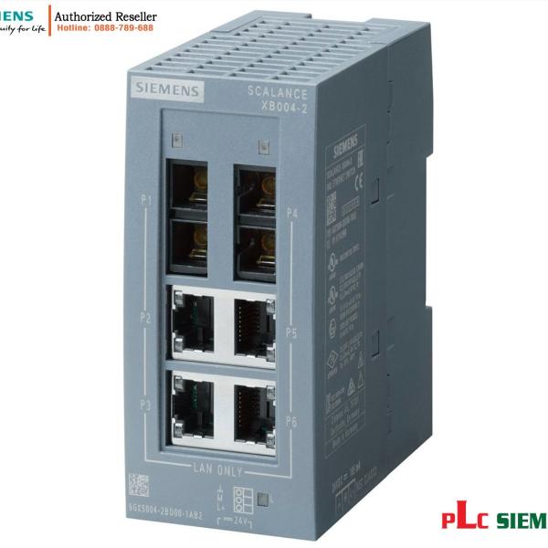 Công Tắc Ethernet Công Nghiệp 6GK5004-2BD00-1AB2 - 4 Cổng RJ45