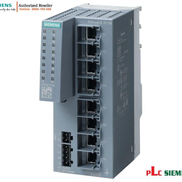 Switch Unmanaged SCALANCE XC108 8 Port 10/100Mbit 6GK5108-0BA00-2AC2