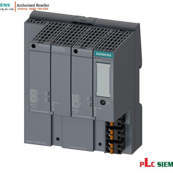 Bộ chuyển mạch 6GK5201-3BH00-2BD2 PROFINET IO, 10/100 Mbit/s