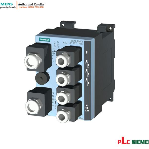 Công Tắc Quản Lý 6GK5201-3JR10-2BA6 SCALANCE X201-3P IRT IP65/67