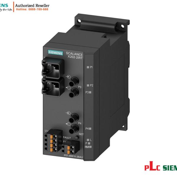 Switch quản lý SCALANCE X202-2IRT 6GK5202-2BB10-2BA3 PROFINET