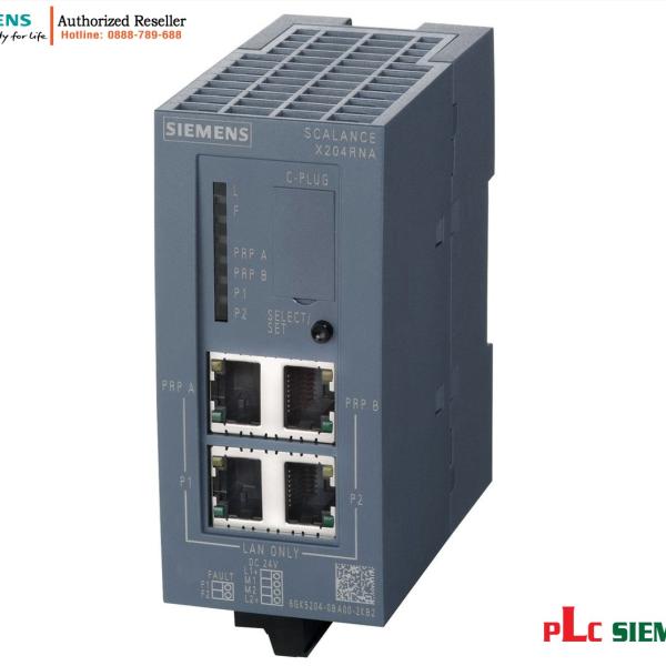 Bộ chuyển mạch SCALANCE X204RNA 6GK5204-0BA00-2MB2 - Kết nối mạng dự phòng