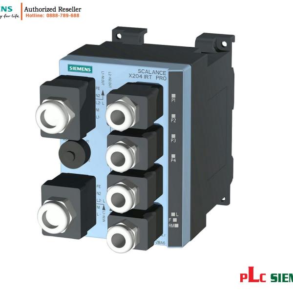 Công Tắc Quản Lý 6GK5204-0JA10-2BA6 SCALANCE X204IRT PRO IP65/67