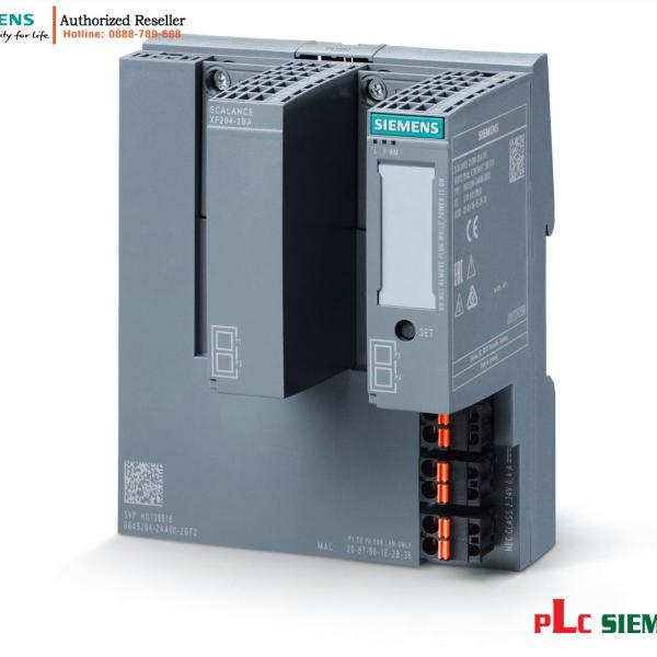 Switch quản lý SCALANCE XF204-2BA 6GK5204-2AA00-2GF2, 4 cổng 10/100 Mbit/s