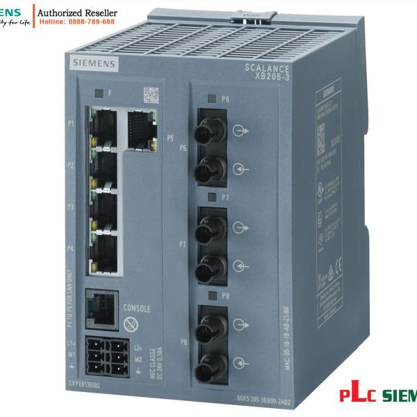 Switch Quản Lý 6GK5205-3BB00-2TB2 SCALANCE XB205-3, 5 Port RJ45