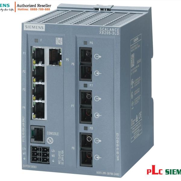 Switch quản lý 6GK5205-3BF00-2AB2 SCALANCE XB205-3LD 5 cổng RJ45