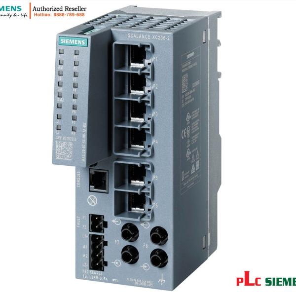 Switch Layer 2 6GK5206-2BB00-2AC2 SCALANCE XC206 - IEC 62443