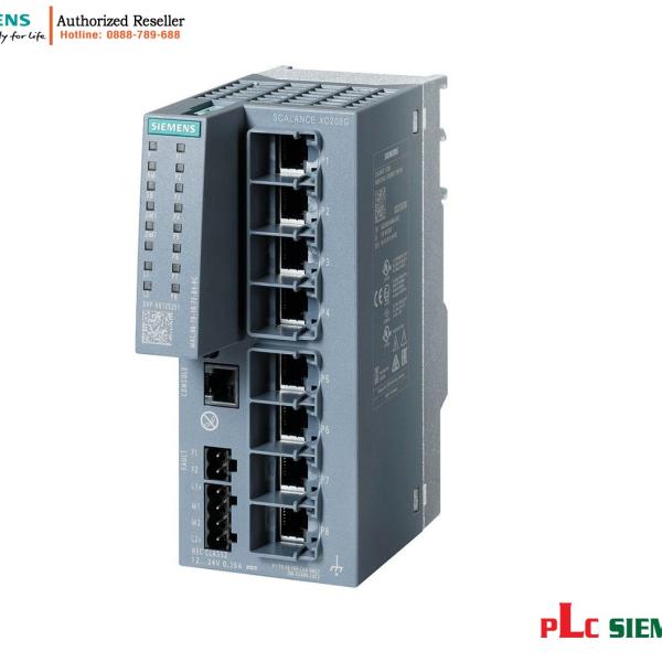 Công tắc Layer 2 6GK5208-0GA00-2AC2 SCALANCE XC208G IEC 62443