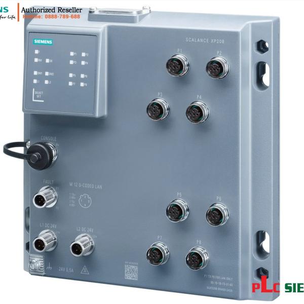 Công Tắc Quản Lý 6GK5208-0HA00-2TS6 SCALANCE XP208 IP65
