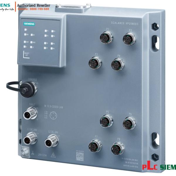 Công Tắc Quản Lý 6GK5208-0UA00-5ES6 SCALANCE XP208PoE EEC
