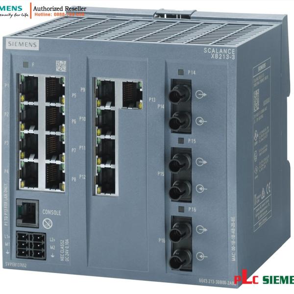 Switch quản lý SCALANCE XB213-3 6GK5213-3BB00-2AB2, 13 cổng RJ45