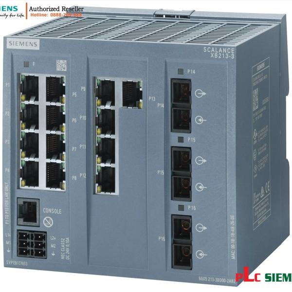 Switch quản lý 6GK5213-3BD00-2AB2 SCALANCE XB213-3, 13 cổng RJ45
