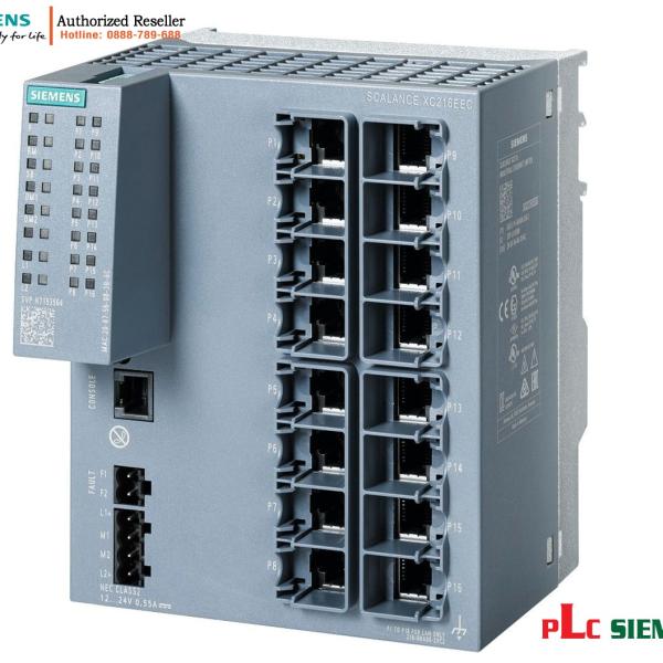 Công tắc Layer 2 6GK5216-0BA00-2FC2 SCALANCE XC216EEC IEC 62443