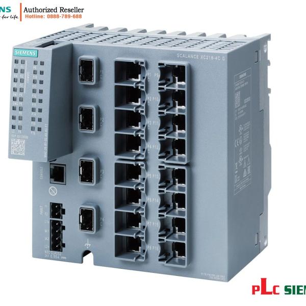 Switch Layer 2 6GK5216-4GS00-2TC2 Gigabit SCALANCE XC216-4C