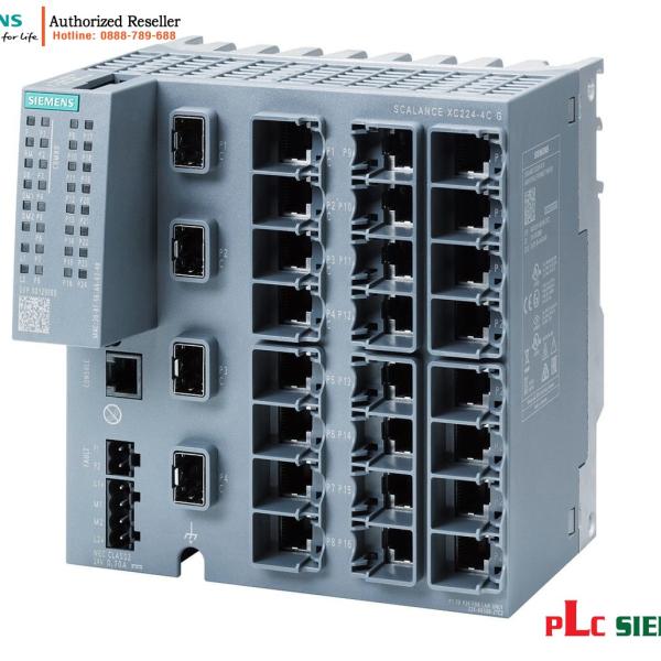 Switch Quản Lý Layer 2 6GK5224-4GS00-2AC2 Gigabit IEC 62443