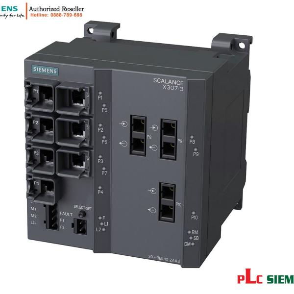 Switch Quản Lý SCALANCE X307-3 6GK5307-3BL10-2AA3 - 10/100/1000 Mbit/s