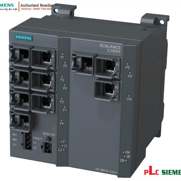 Switch Quản Lý SCALANCE X310FE 6GK5310-0BA10-2AA3 - 10 Cổng RJ45