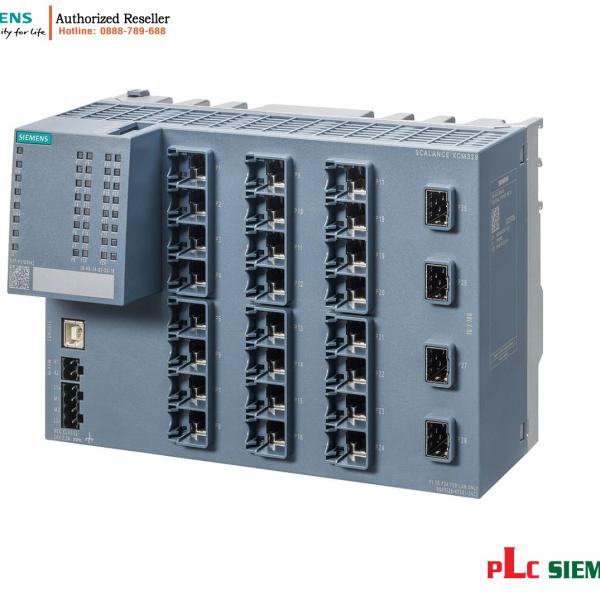 Switch quản lý 6GK5328-4TS01-2AC2 SCALANCE XCM328, 24 cổng RJ45