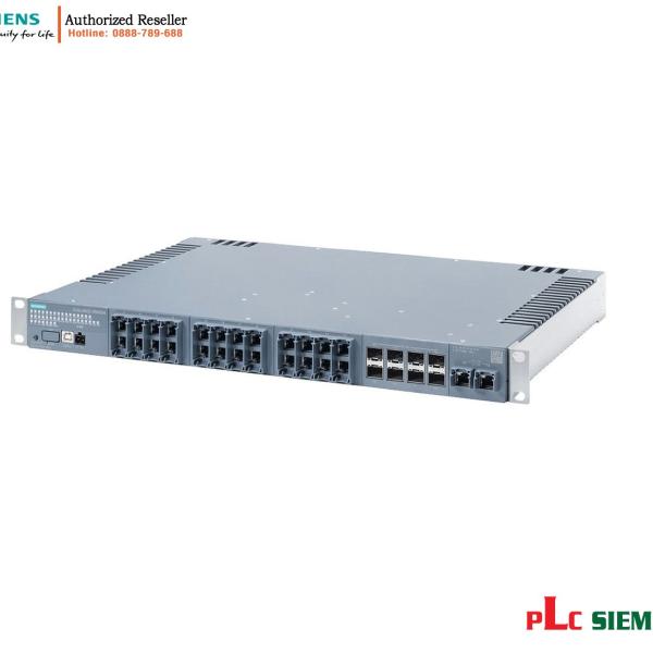 Switch Quản Lý 6GK5334-5TS00-4AR3 SCALANCE XR302-32 19" Rack