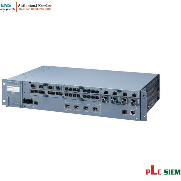 Switch Quản Lý 6GK5528-0AR00-2HR2 SCALANCE XR528 - 19" Rack
