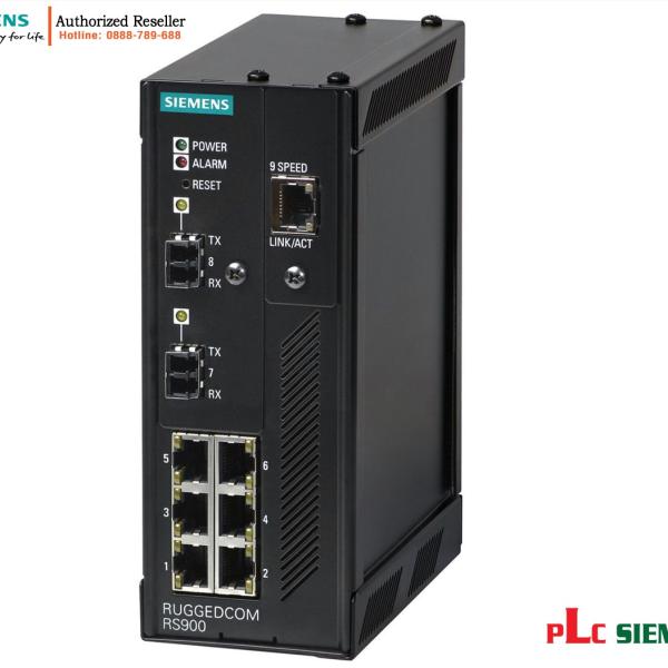 Công Tắc Ethernet Quản Lý 9 Cổng 6GK6090-0AS23-0BA0-Z RUGGEDCOM RS900