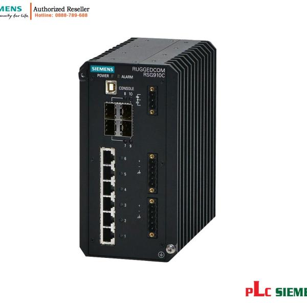 Switch Ethernet Công Nghiệp 10 Cổng 6GK6491-0CB00-1AN0 RUGGEDCOM RSG910C