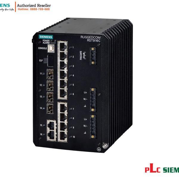 Công Tắc Ethernet 10G 16 Cổng 6GK6491-6CD00-1CN0 Chịu Nhiệt Khắc Nghiệt
