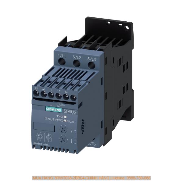 Khởi động mềm 3RW3028-2BB04 38A 18.5KW 400V