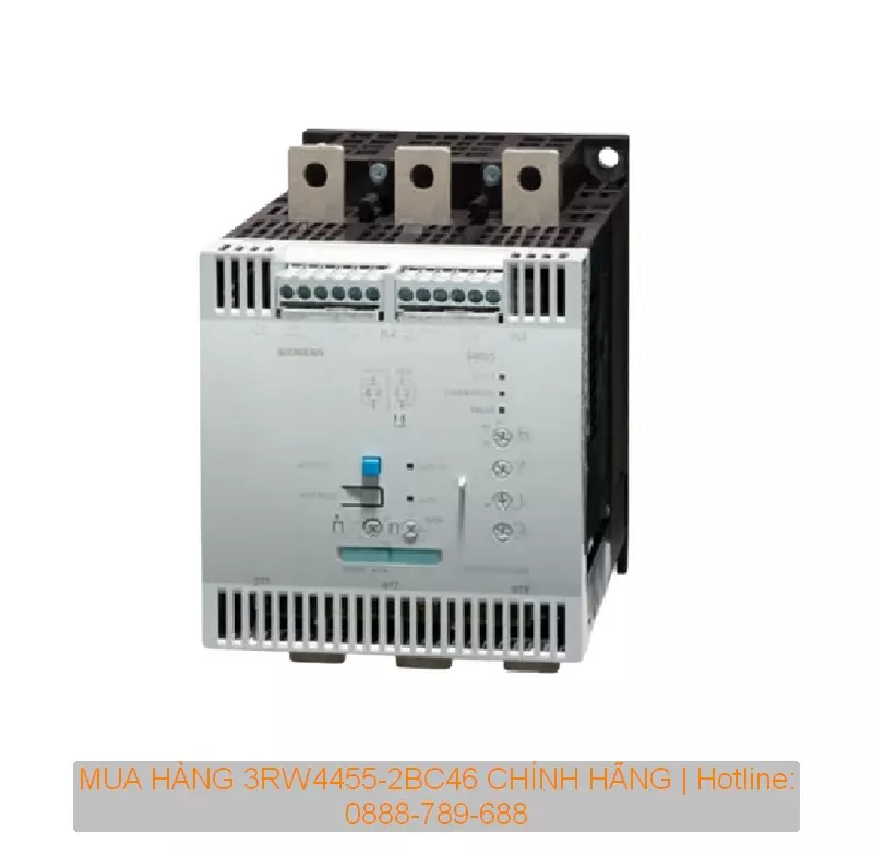 Khởi động mềm 3RW4455-2BC46 690V, 693A - Nâng cấp 3RW5553-2HA16