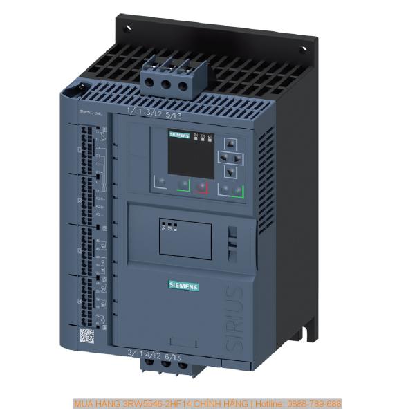 Khởi động mềm 3RW5546-2HF14 370A, an toàn fail-safe