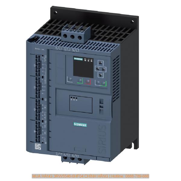 Khởi động mềm 3RW5546-6HF04 200-480V, 370A, 24V AC/DC