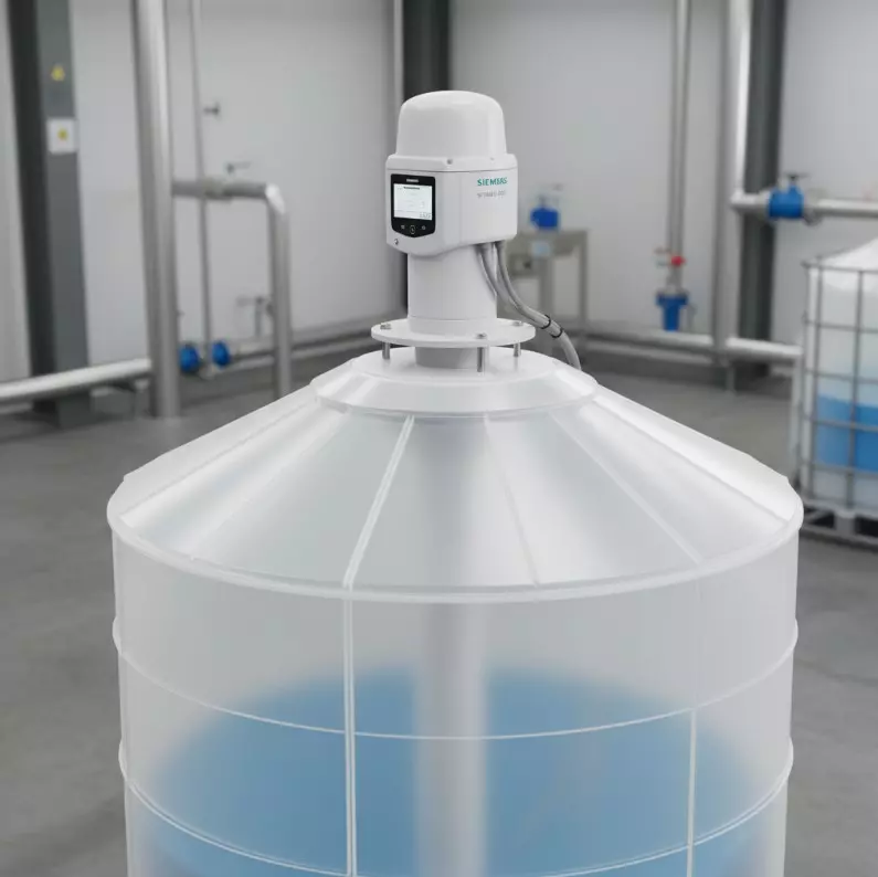 Ảnh lắp đặt LR120 trên bồn PVDF