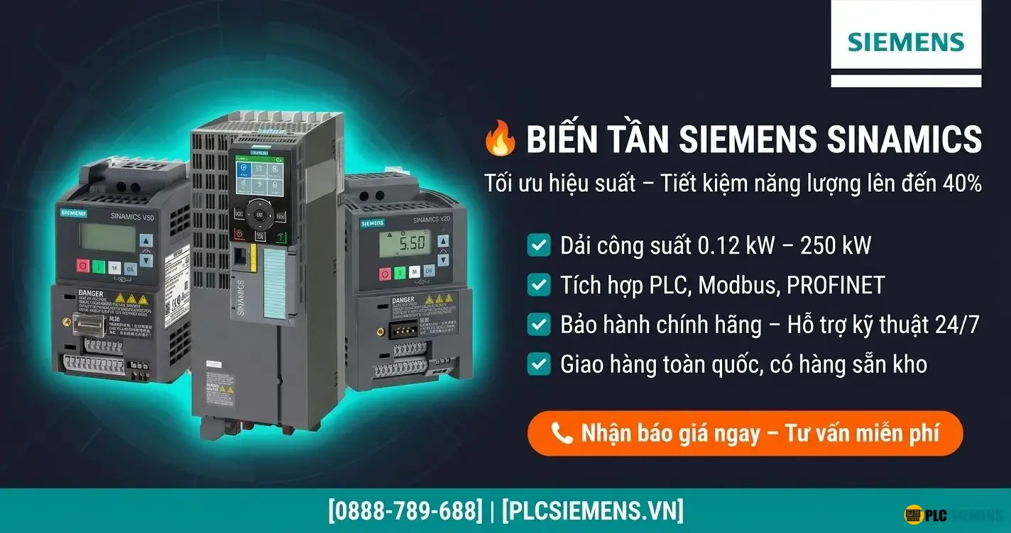 Biến tần Siemens SINAMICS