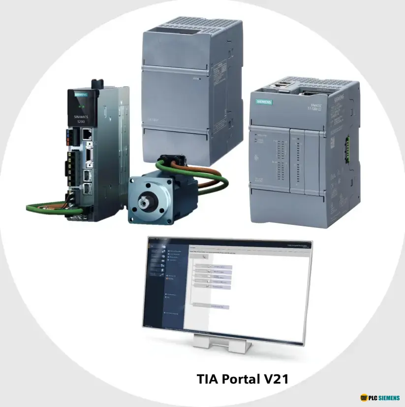 Bộ PLC SIMATIC S7-1200 G2 với các thành phần của hệ thống điều khiển chuyển động