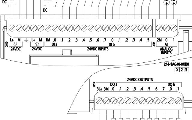 Hướng dẫn đấu nối CPU 1214C DC/DC/DC từ A-Z (Có sơ đồ)