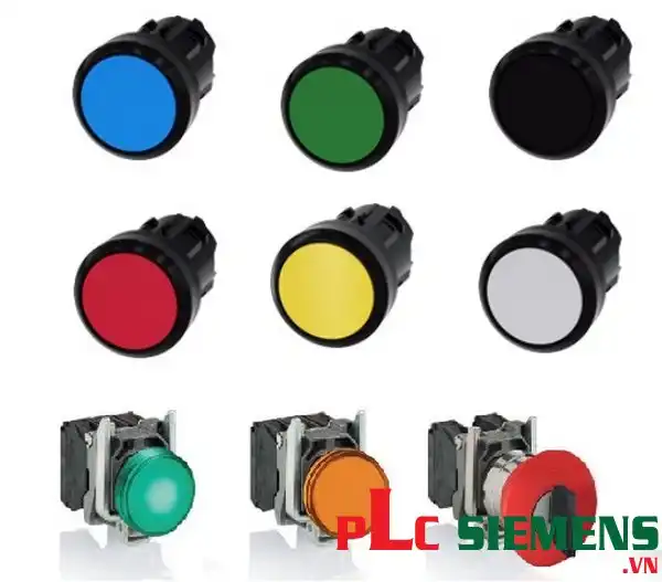 Thiết bị công tắc nút nhấn đèn báo 3SB6115-0DB50-1BA0